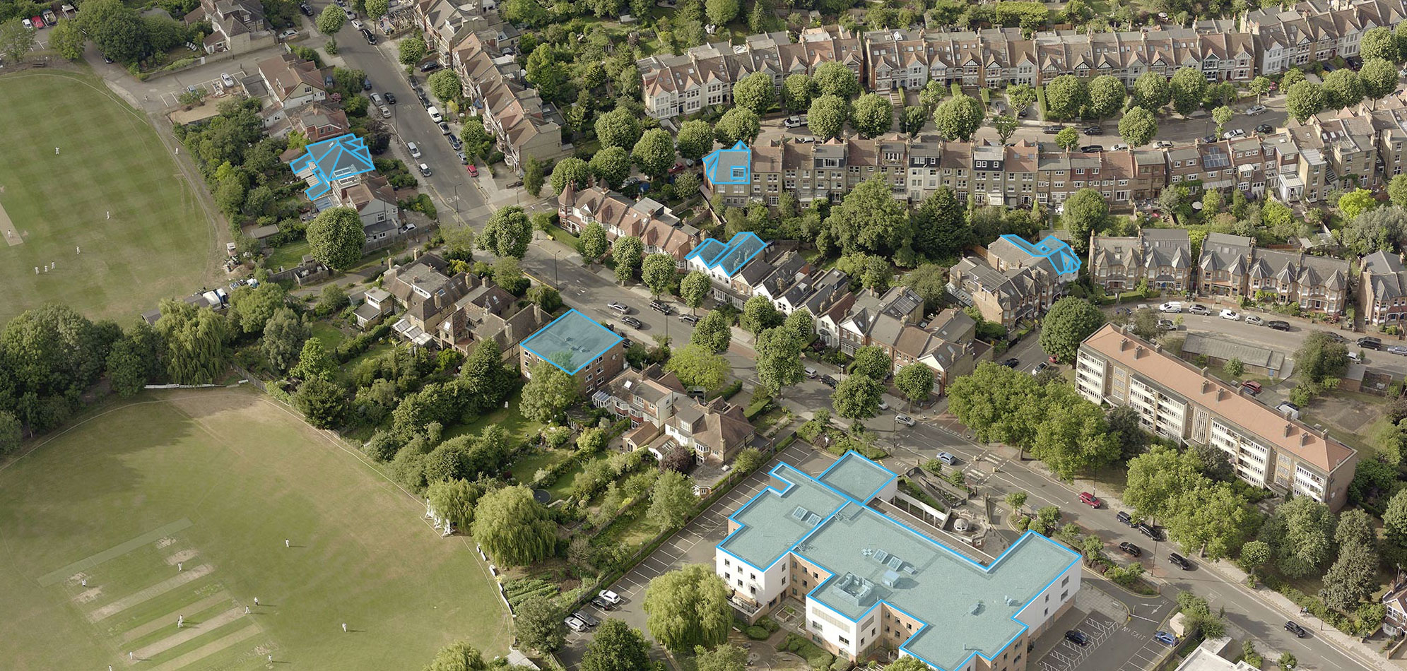 UK Roof Outline